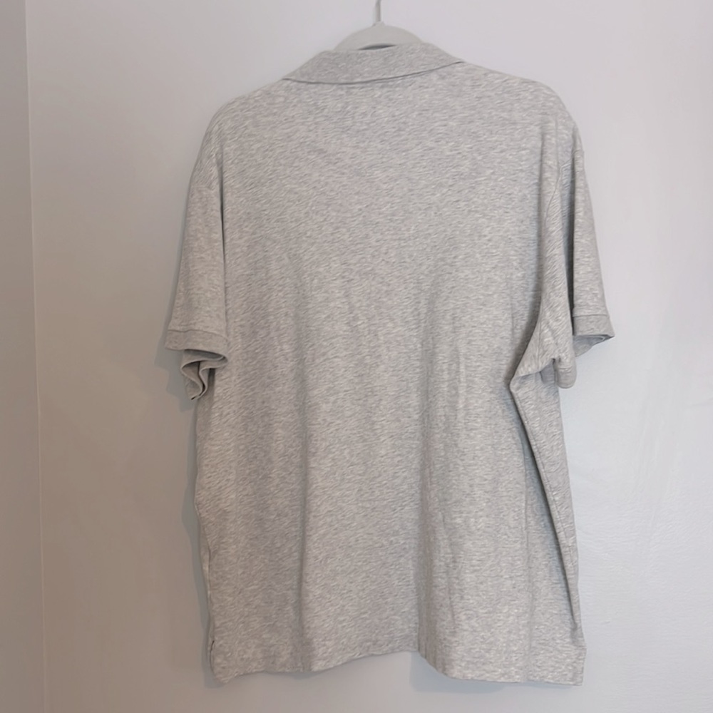 DANIEL CREMIEUX SZ XXL HEATHERED GRAY COTTON POLO EUC - Picture 2 of 7